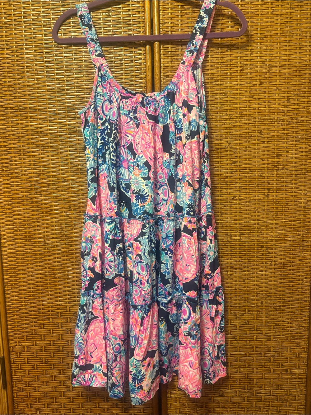 Lilly Pulitzer Loro Dress NWT in High Tide Navy Turtle Amazement size M